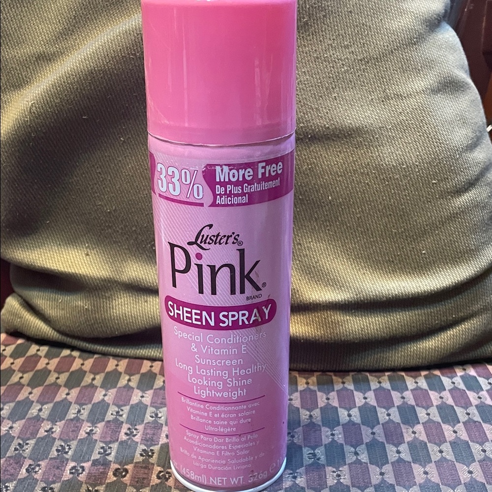 Pink Sheen Spray - Pink